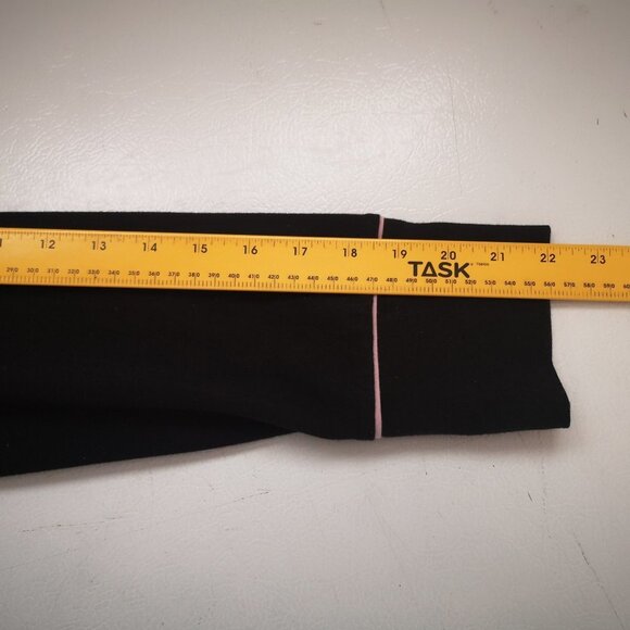 Cleo Petites Ladies Size Medium Black with Pink Accents Full Zip Hoodie - Picture 9 of 10